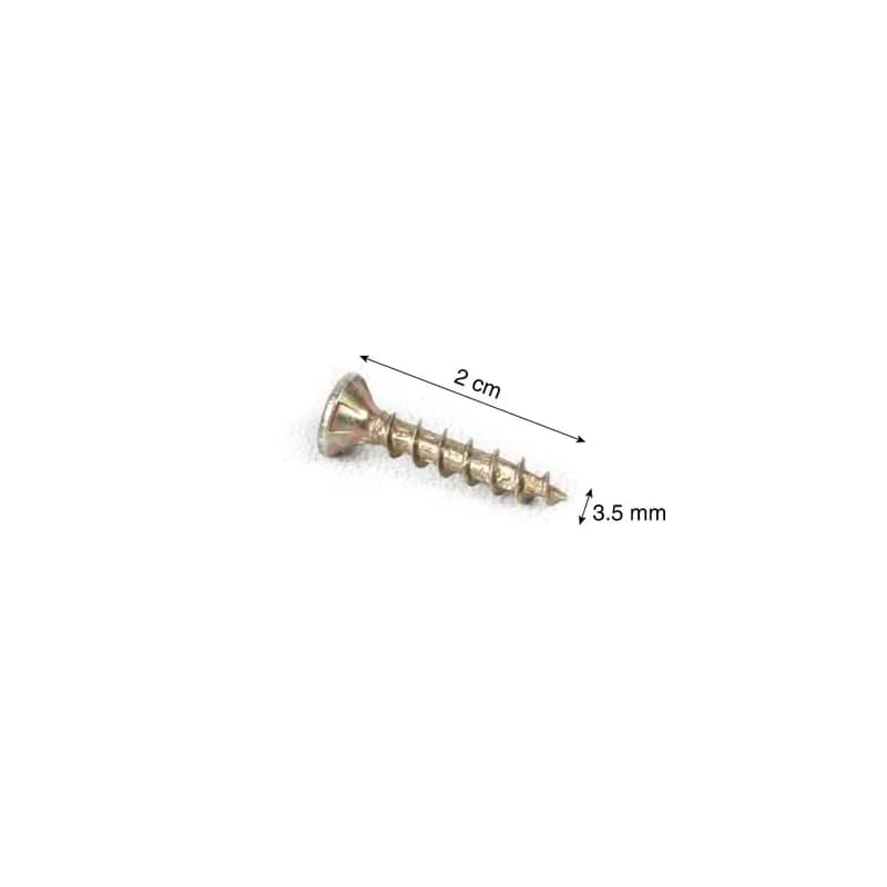 Tornillo Spack 3.5 X 20mm (85gr ≈ 100pcs aprox)