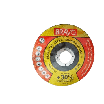 Disco Corte Metal Inox 4 1/2" "Bravo" (25 pzas)
