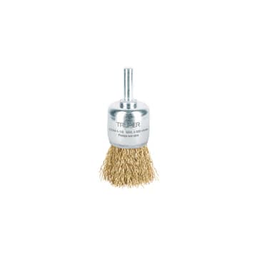 Carda de Copa 1-1/8" Alambre Grueso para Taladro Truper