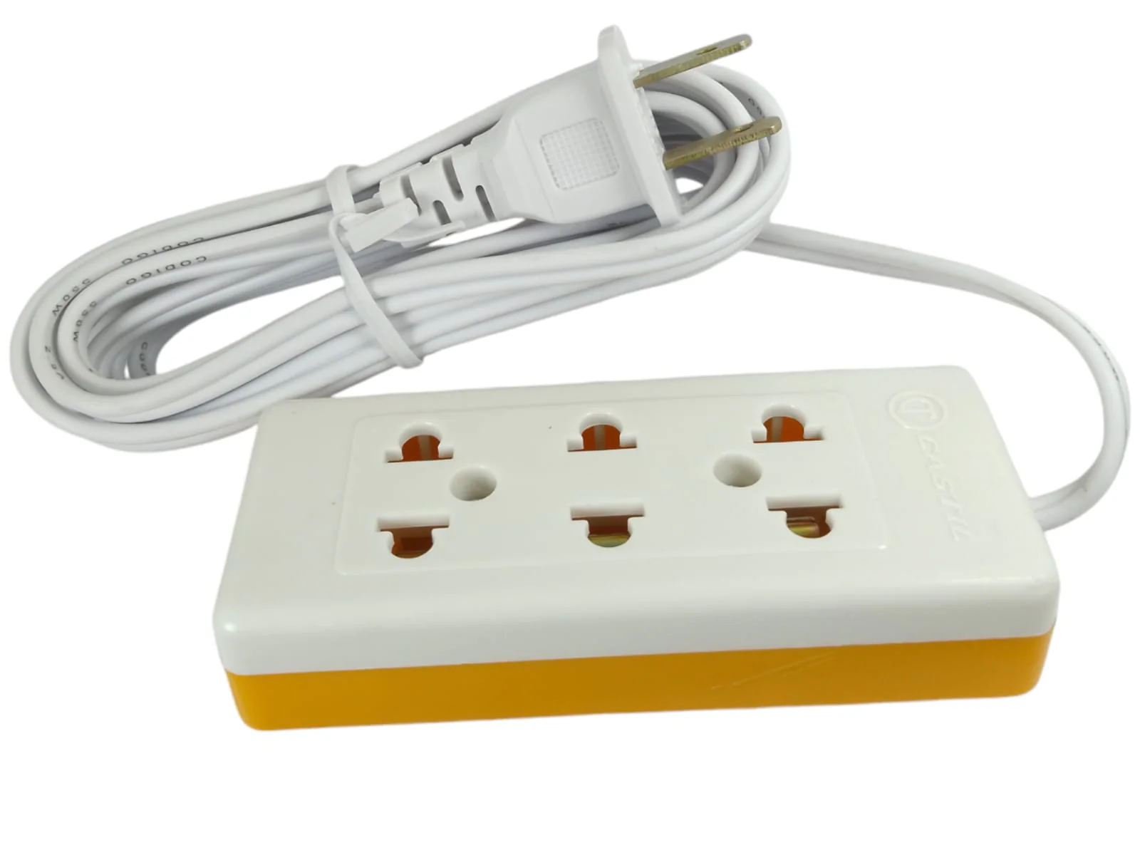 Extensión Eléctrica Mellizo 3mt Espiga Plana Cal#16