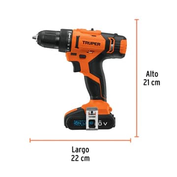 Taladro Inalámbrico Batería Ion Litio 20V 1/2" (220V)