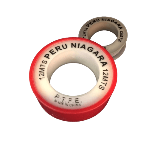 Cinta Teflón Rojo Niagara (10 pcs)