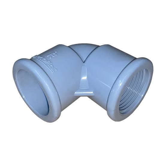 Codo Agua PVC 1/2" S/Rosca "Inyecto Plast"
