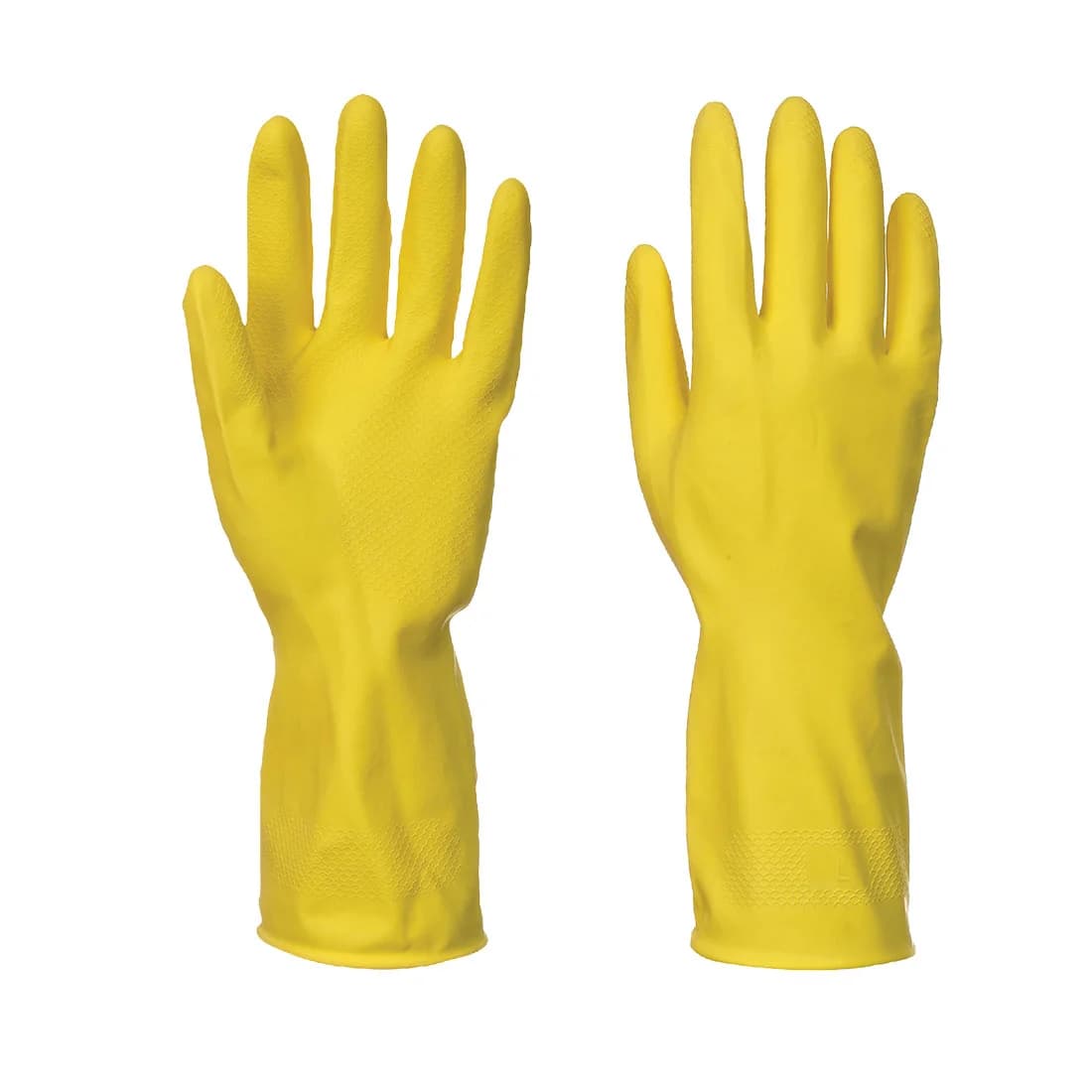 Guantes Jebe Lavar Ropa Doméstico "S"
