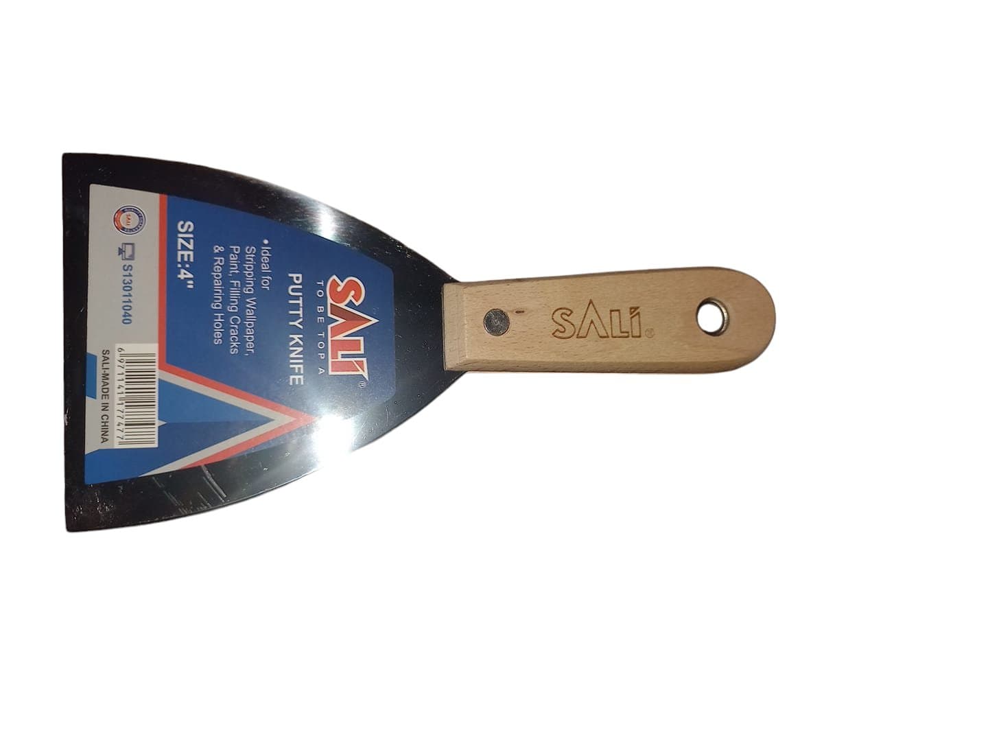 Espátula 4" Mango Madera Premium