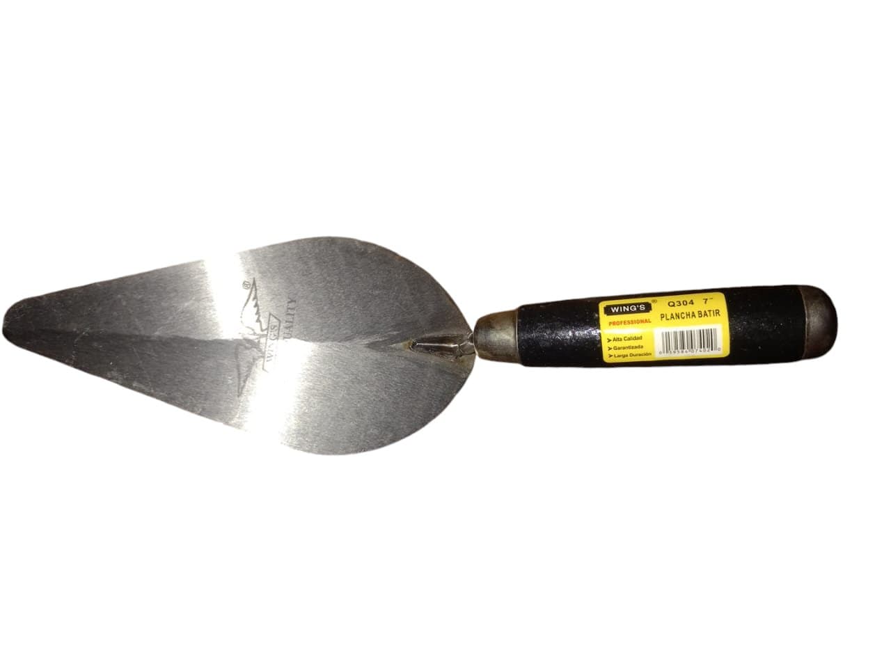 Plancha Badilejo 7" Mango Madera Wings
